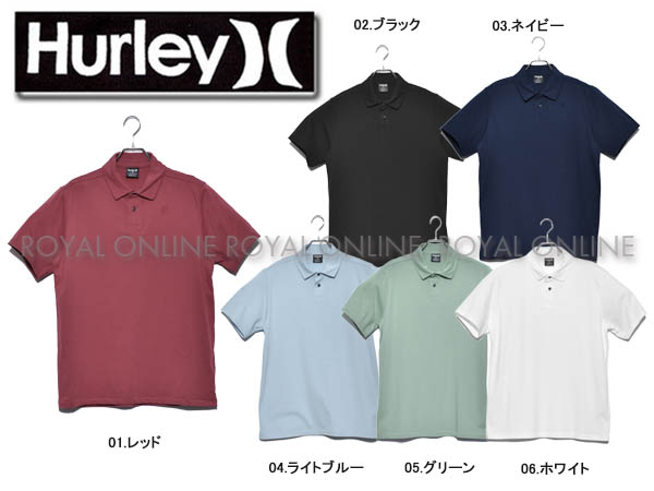 S) 【ハーレー】DRI-FIT ハーヴェイ ソリッド ポロシャツ CJ5798 全6色　メンズ