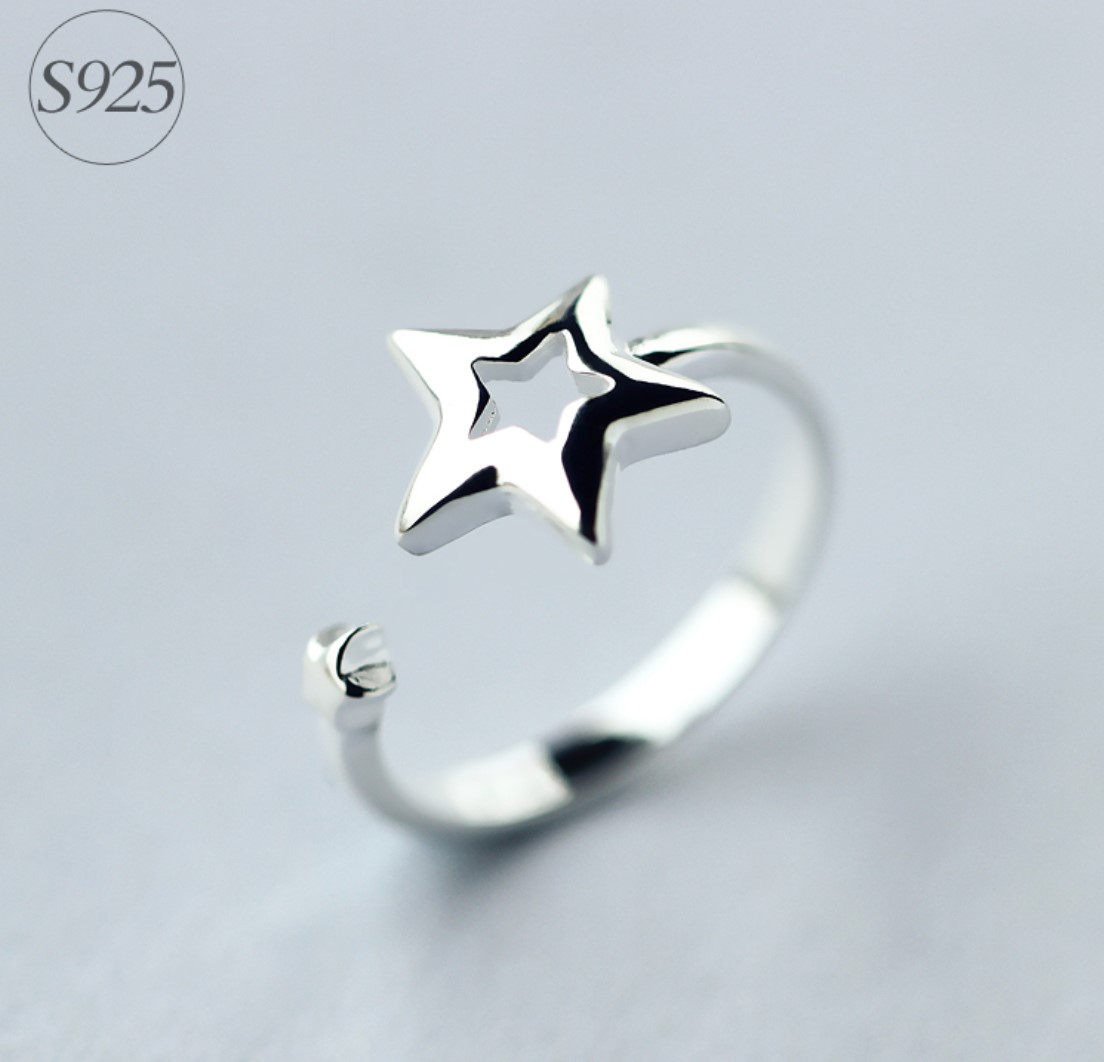 S925｜星ピンキーリング