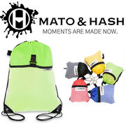Mato&Hash Lightweight Packable  Drawstring backpack 18779