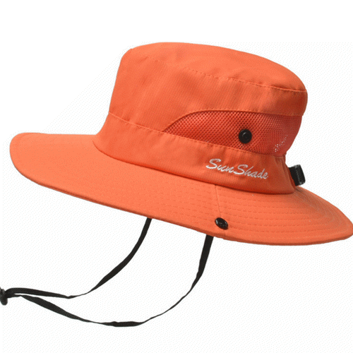 日焼け止め UVカット帽子 サマーハット レディース ハット あご紐つき