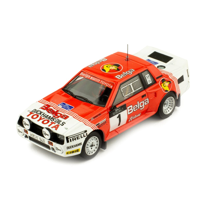 ixo/イクソ トヨタ セリカ TWINCAM 85ラリー・ハスペンゴウ #1 J.Kankkunen/F.Gallagher