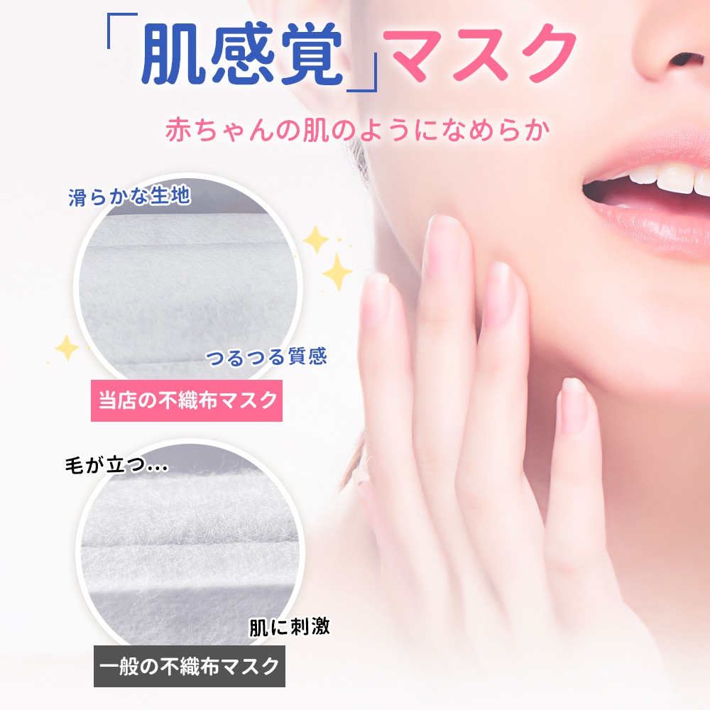 肌感覚 不織布マスク 6mm幅の平ゴム 個包装 Bfe Pfe Vfe99 日本機構認証 ミディアムサイズ 美容 健康 株式会社 テルカ 問屋 仕入れ 卸 卸売の専門 仕入れならnetsea