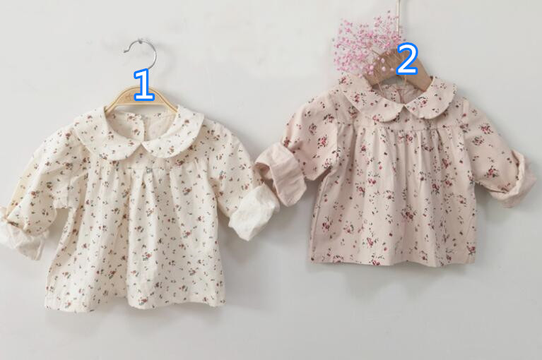 激安 秋新作 子供服 シャツ ブラウス 長袖シャツ 可愛い ベビー服 女の子 2色70 100 Www Watsons Biz Id