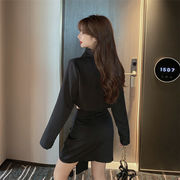 ガーリーなムード演出可能 韓国ファッション ブリティッシュスタイル スカート 2点セットミニスカート