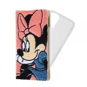 iPhone 12 mini ディズニー/手帳型 FLEX CASE サガラ刺繍/ミニーマウス