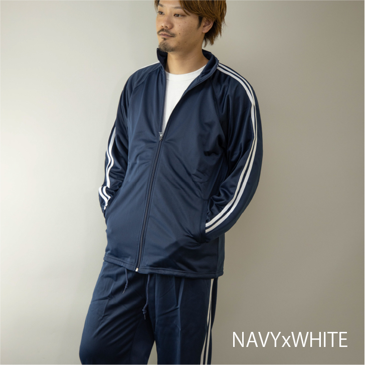 ジャージ メンズ 上下 大きいサイズ トリコット サイドライン スポーツウェア 3l 4l 5l アパレル 佐藤正 株式会社 問屋 仕入れ 卸 卸売の専門 仕入れならnetsea