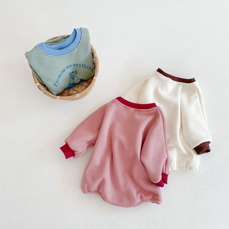 キッズ秋冬新作 韓国 男女 犬 ロンパース ベビー服 連体服 裏ボア 裏起毛 カバーオール66 90cm アパレル Btd Engi 株式会社 問屋 仕入れ 卸 卸売の専門 仕入れならnetsea