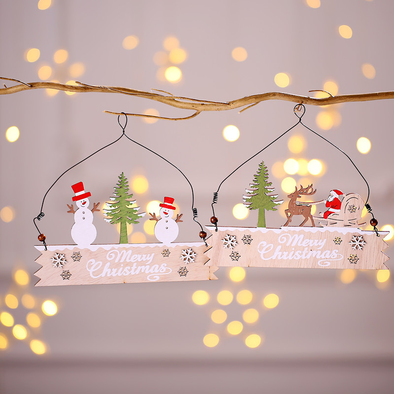 Christmas限定 サンタ 雪だるま ドアデコレーション ツリー飾り クリスマス飾り 壁 インテリア