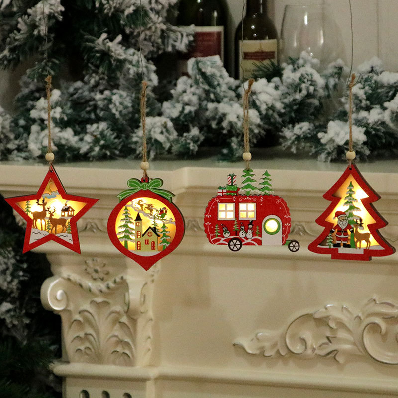 Christmas限定 チャーム ランプ LEDライト クリスマス用品 デコレーション 装飾 トナカイ サンタ