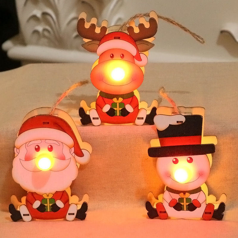Christmas限定 サンタ LEDライト チャーム ランプ クリスマス用品 デコレーション 装飾