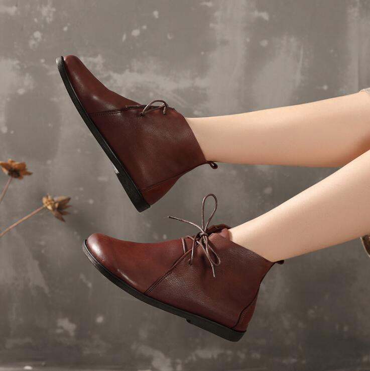 お買得 レディース ダークブラウン 靴 シューズ ショートブーツ Mer Grey ブーツ