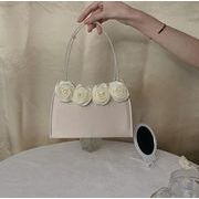 今冬必ず買うデザイン 通勤する オリジナル ポータブル 真珠  百掛け ハンドメイド 花柄 ハンドバッグ