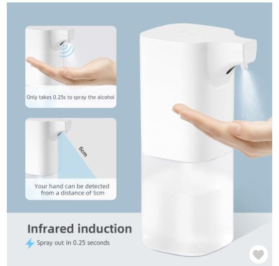 アルコール消毒噴霧器 自動手指消毒器 自動誘導 非接触式手指消毒機 感染予防 細菌抑制 家庭用 病院
