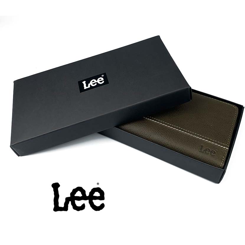 全4色】 Lee リー ステッチデザイン ラウンドファスナー 長財布