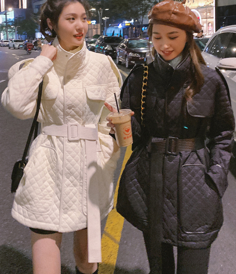 カジュアルに女性らしさをプラス 韓国スタイル 秋冬 新作 アウター トップス レディース