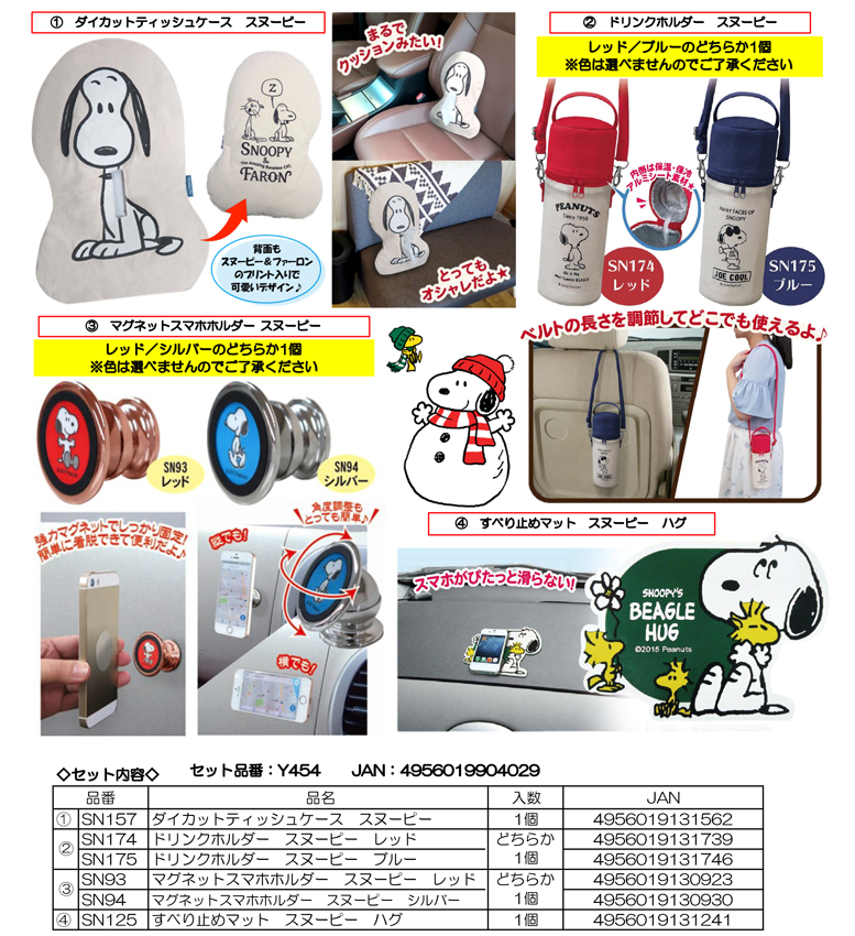 限定福袋 スヌーピー4点セット 雑貨 株式会社 トコトコ 問屋 仕入れ 卸 卸売の専門 仕入れならnetsea
