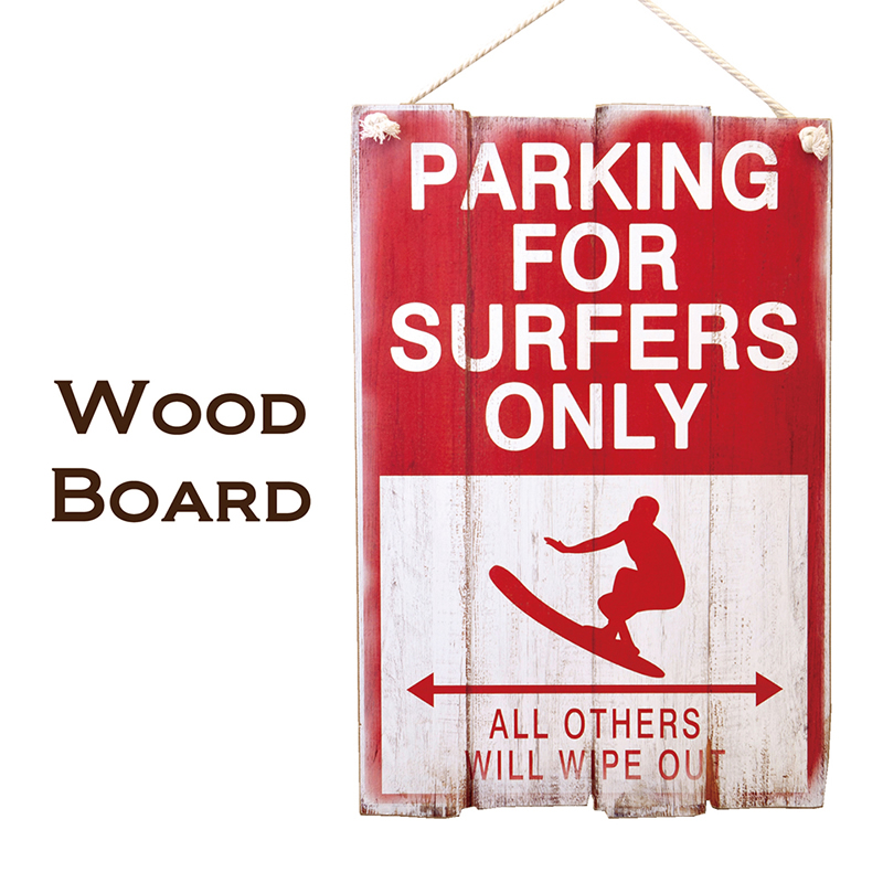 ウッドボード  SURFERS ONLY  40x60★
