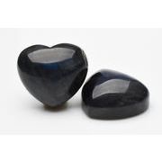 ラブラドライト　18x20mm　ハート型 ルース_PR3237