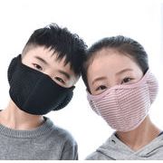 3Dマスク　子供用　秋冬マスク　飛沫防止　花粉症対策　洗える　耳カバー　あったかい