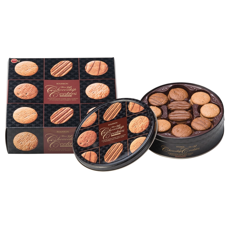 ブルボン ミニギフト チョコチップクッキー缶31169-04　ギフト　プレゼント　食品　スイーツ　