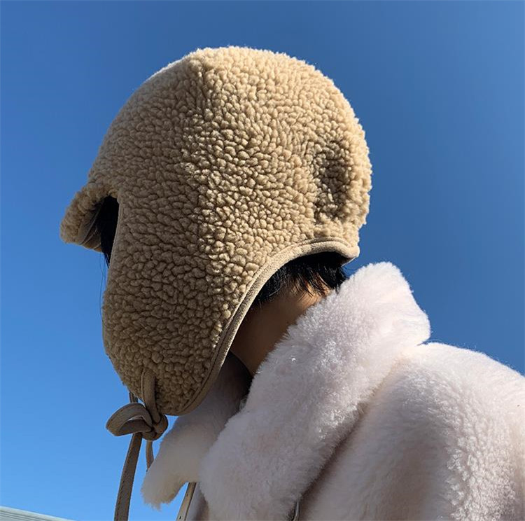 簡単でオシャレに見える韓国ファッション トレンド 百掛け 暖かい 冷たい 防風 かわいい ライフェン帽子