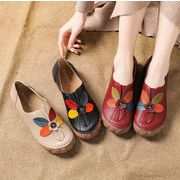 夏 スニーカー ラウンドトゥ 靴 ビックサイズ シューズ 婦人靴 レディース 韓国ファッション