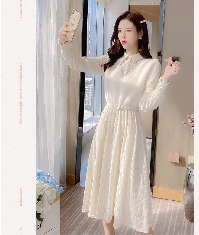 春夏新作ワンピース レディース トップス レースワンピース 可愛い 体型カバードレス Www Watsons Biz Id