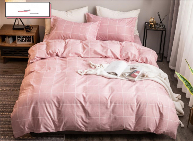 韓国ファッション 気質 プリント 小さい新鮮な 北欧 寝具 3点セット 4点セット キルトカバー ベッドシート