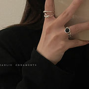 新作 韓国スタイル エレガント 上品 シンプル アクセサリー 指輪