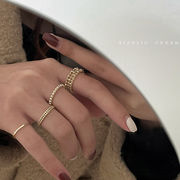 新作 韓国スタイル エレガント 上品 シンプル アクセサリー 指輪
