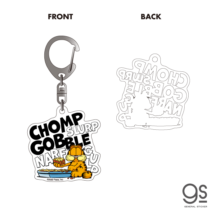 ガーフィールド アクリルキーホルダー Chomp キャラクターグッズ アメリカ 猫 ねこ ネコ 雑貨 Gf023 公式 雑貨 株式会社 ゼネラルステッカー 問屋 仕入れ 卸 卸売の専門 仕入れならnetsea