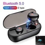 Bluetooth 5.0 イヤホンマイク 左右独立型 ワイヤレス コンパクト 高音質 スポーツ ブルートゥース 2type