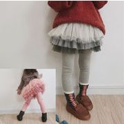 人気商品 女の子 スカート ズボン 薄絹 レジャー 3-9歳 フェイクレイヤード 韓国子供服