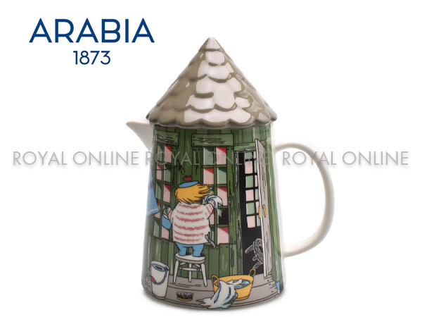 Y) 【アラビア】ムーミン ピッチャー 1L バスハウス 1055267  食器 冠水瓶