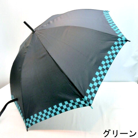 【雨傘】【ジュニア用】羽織柄ジャンプ雨傘