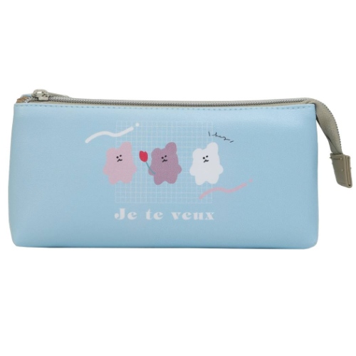 子供用筆箱 コレラボ 三角2ルームペンケース ゆるゆるくまさん ファッション雑貨 株式会社 ブライエンタープライズ 問屋 仕入れ 卸 卸売の専門 仕入れならnetsea