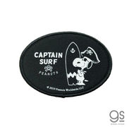 スヌーピー サーフボードステッカー captain surf logo キャラクター PEANUTS 防水 アウトドア SNP19033