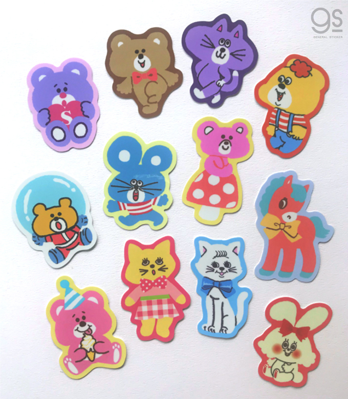 ともだちはくま さいきたむむ ステッカー＆フレークシールセット