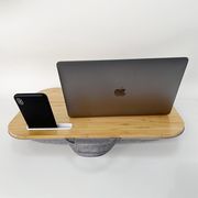 膝テーブル ノート怠惰人テーブル タブレットパソコンテーブル　竹板作業台 家具 VZJEB042