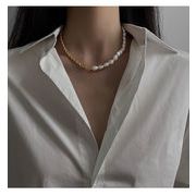 デザイン 真珠 ネックレス 気質 ファッション 個性 ライトラグジュアリー シンプル
