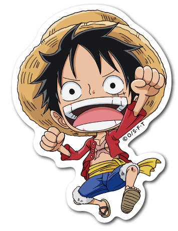 ワンピース Sdキャラ ルフィ Lcs508 ステッカー キャラクター ライセンス商品 グッズ One Piece ジャンプ 雑貨 株式会社 ゼネラル ステッカー 問屋 仕入れ 卸 卸売の専門 仕入れならnetsea