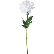 【造花】シングルダリア　ホワイト
