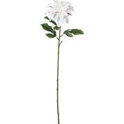 【造花】フイリシングルダリア　ホワイト