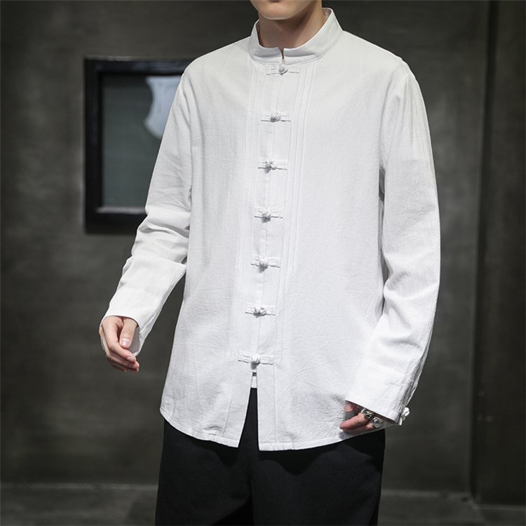 チャイナシャツ メンズ 羽織 長袖シャツ チャイナ服 切り替え シャツ カジュアルシャツ 中華風 アパレル 株式会社 Ouka Car Leasing 問屋 仕入れ 卸 卸売の専門 仕入れならnetsea