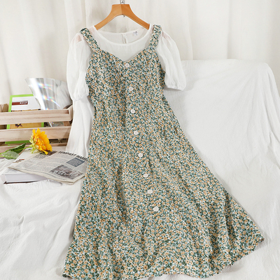 フランス語 ワンピース ボトム トップス アウター フローラル ワンピース 長いスカート アパレル Fedovivi フェドヴィヴィ 問屋 仕入れ 卸 卸売の専門 仕入れならnetsea