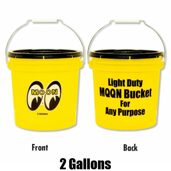 MOONEYES ムーンアイズ バケツ イエロー 【5ガロン】【2ガロン