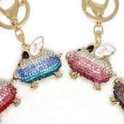 アウトレット バッグチャーム キーホルダー 羽ブタ