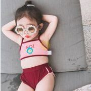 2021新作子供 子供水着 キッズ 女の子 ビキニ セパレート 2点セット 子供用 ガールズ ビキニセッ
