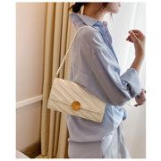 新作目玉商品セール 韓国ファッション ファッション 高品質 パール チェーン ベルベット ショルダーバッグ