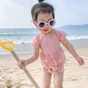 2021新作 水着 子供 女の子 夏 子供服 キッズ 女児 ベビー水着 おしゃれ 韓国子供服 ワンピース